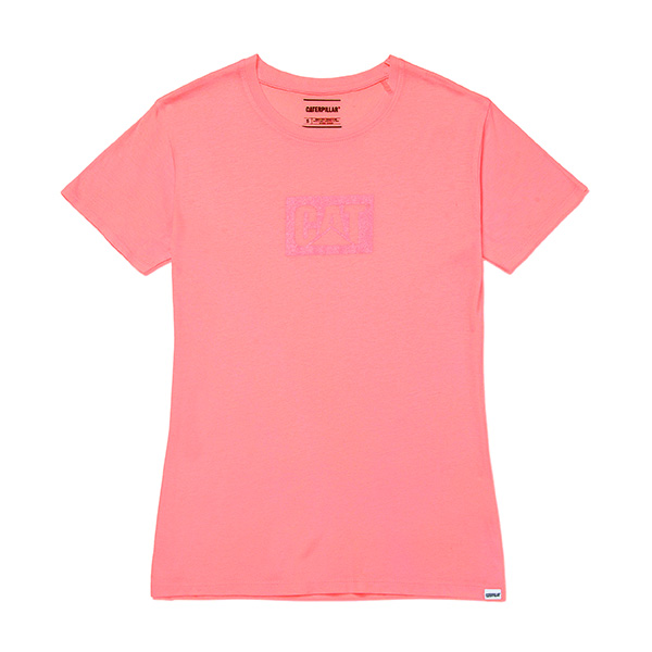 Polera Mujer Metallic Cat Logo Tee