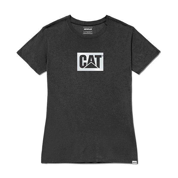 Polera Mujer Metallic Cat Logo Tee