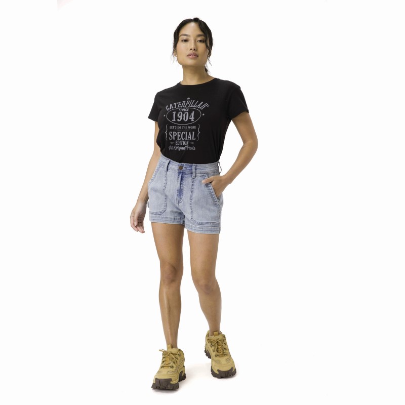 Short Mujer W Foundation Denim