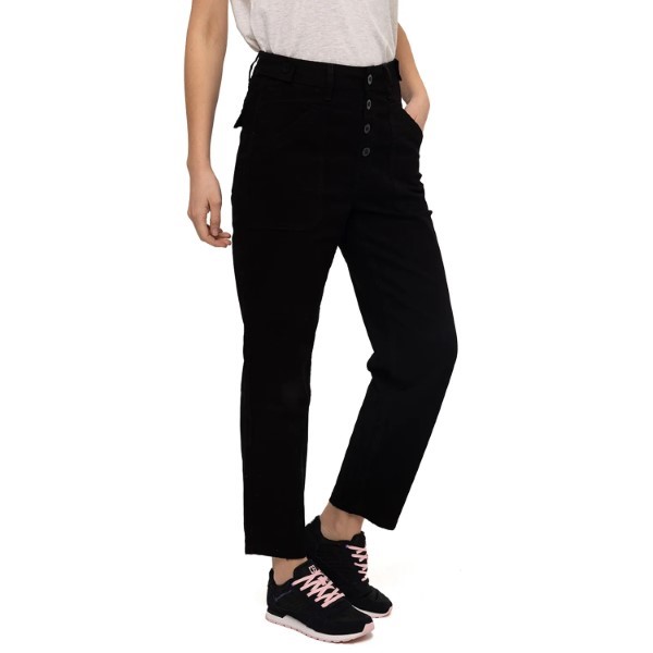 Jean Mujer Operation Freeze Button Fly Slim Bottom