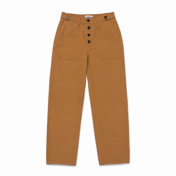 Jean Mujer Operation Freeze Button Fly Slim Bottom