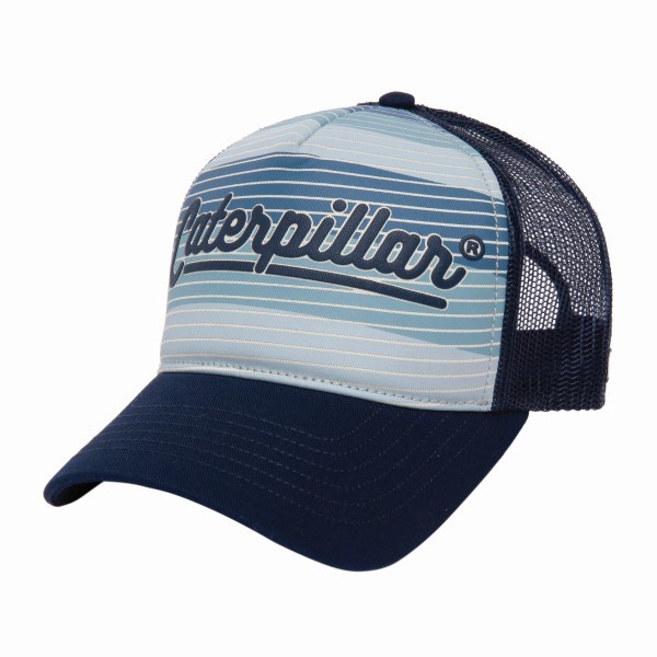 Gorra Hombre Caterpillar Script Puff Print  Foam