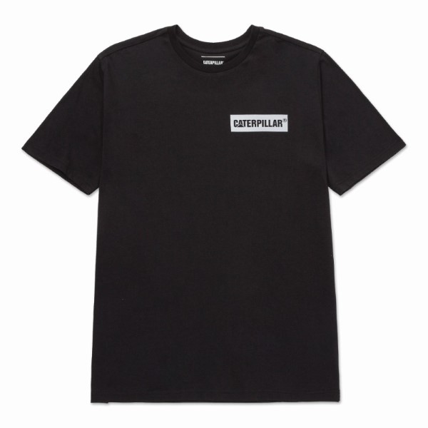 Polera Hombre Reflective Caterpillar Logo