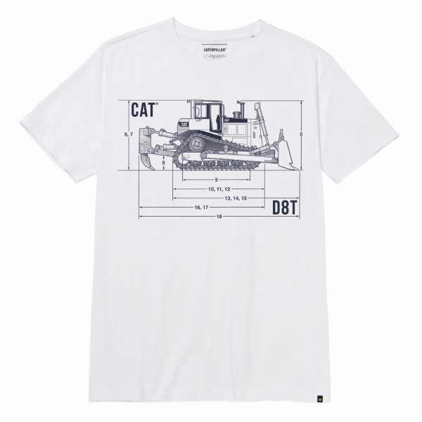 Polera Hombre Blue Print Graphic 1