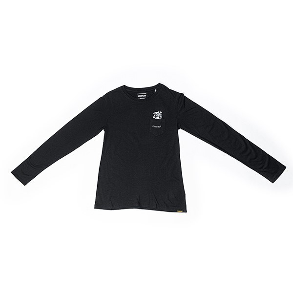 Polera Mujer Sketch Floral L/S Graphic