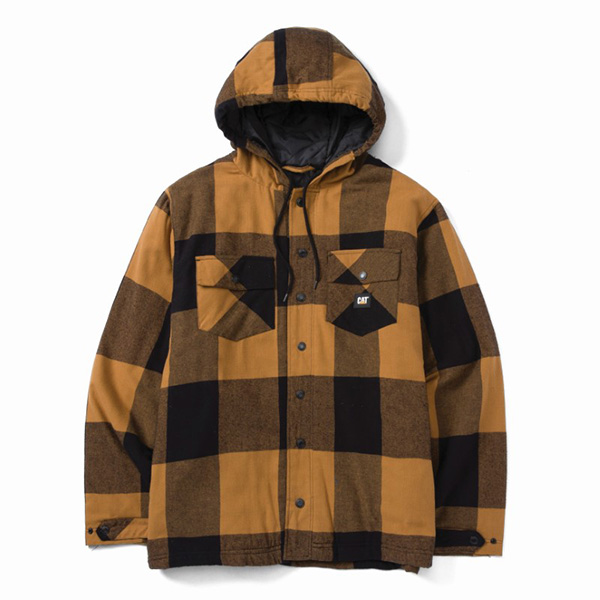 Chaqueta Hooded Flannel Shirt Jac Cat