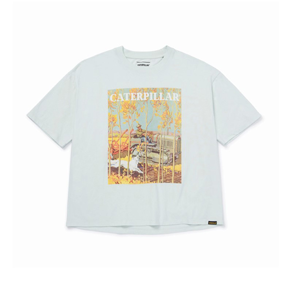Polera Boxy Heavyweight Graphic Tee 2 Cat