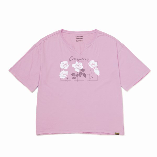 Polera Notch Neck Novelty Tee 1 Cat