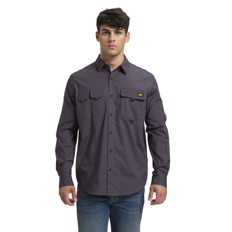 Camisa Utility L/S Shirt Cat